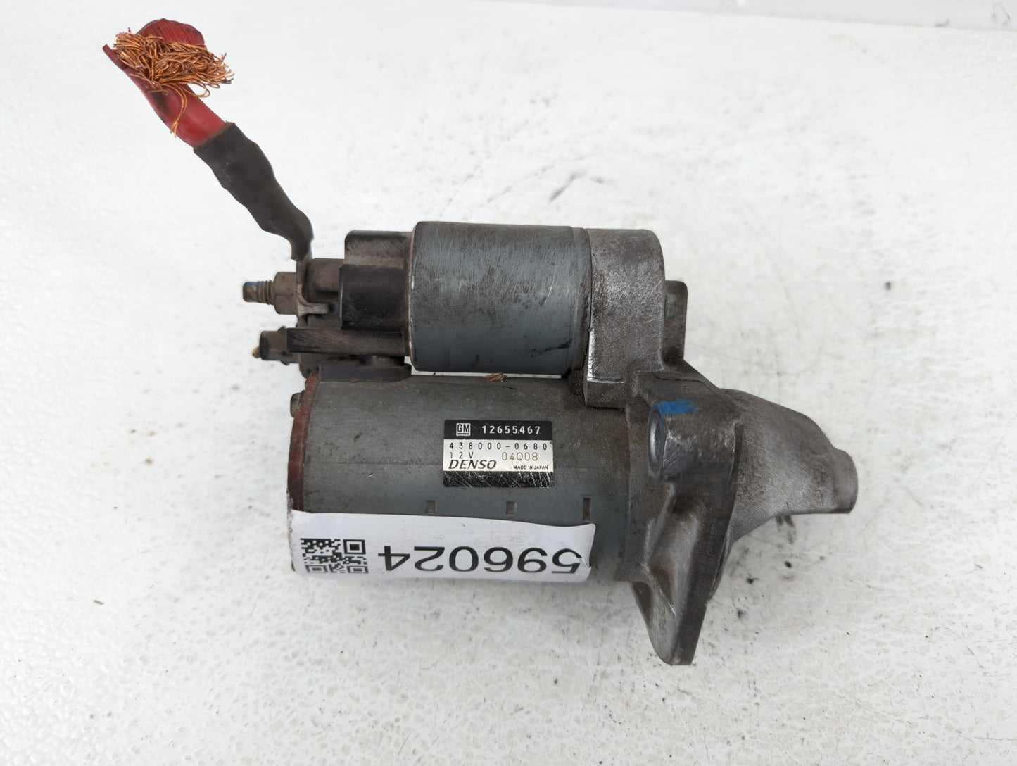 2013-2015 Cadillac Ats Car Starter Motor Solenoid OEM P/N:438000-0680 12655467 Fits OEM Used Auto Parts - Oemusedautoparts1.