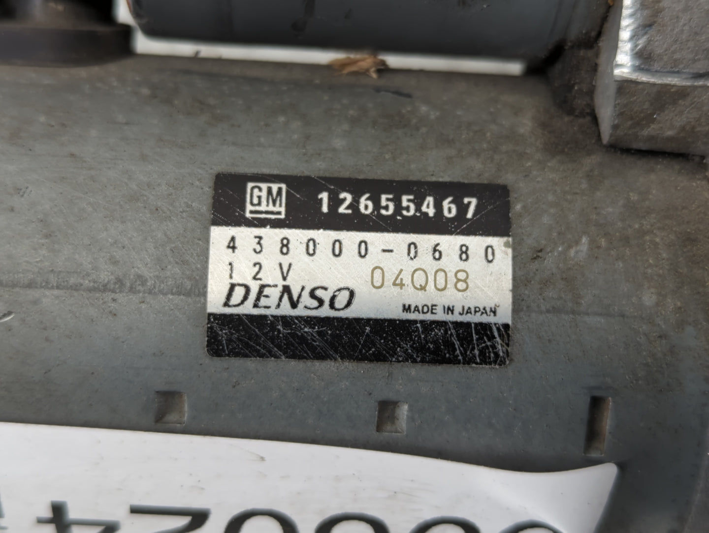 2013-2015 Cadillac Ats Car Starter Motor Solenoid OEM P/N:438000-0680 12655467 Fits OEM Used Auto Parts - Oemusedautoparts1.