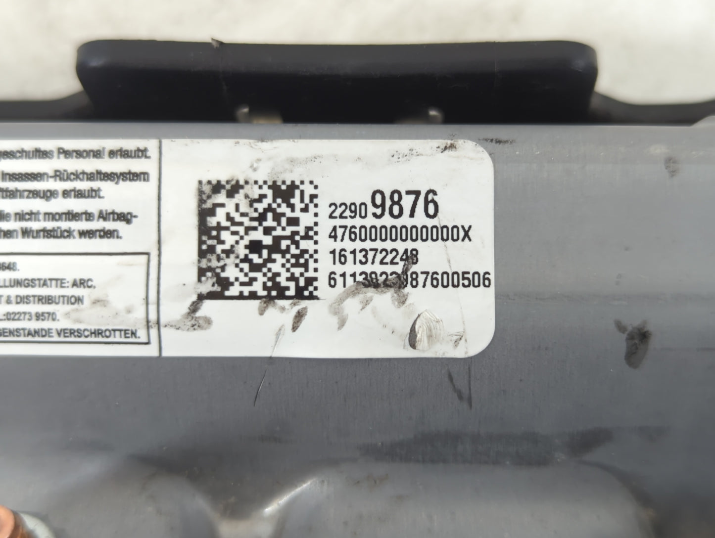 2014-2014 Cadillac Ats Air Bag Passenger Right Dashboard Oem - Oemusedautoparts1.com