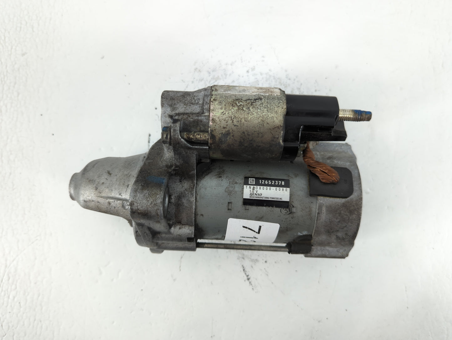 2013-2014 Cadillac Ats Car Starter Motor Solenoid OEM P/N:438000-0080 12652378 Fits Fits 2013 2014 OEM Used Auto Parts - Oem