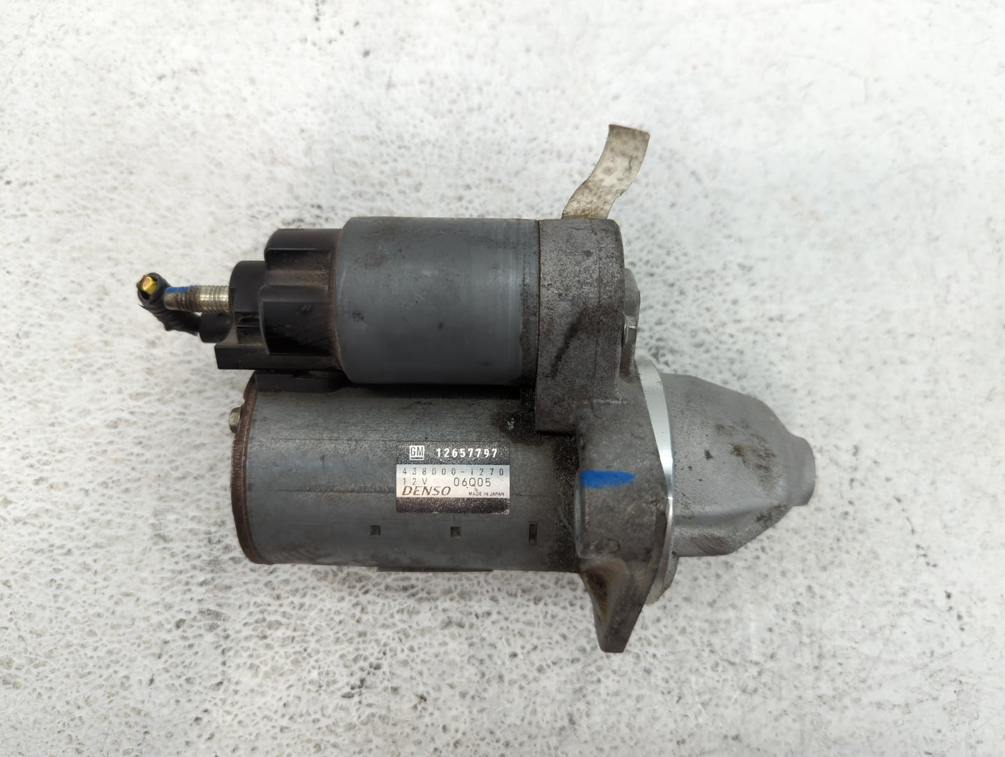 2013-2015 Cadillac Ats Car Starter Motor Solenoid OEM P/N:12657797 438000-1270 Fits OEM Used Auto Parts - Oemusedautoparts1.