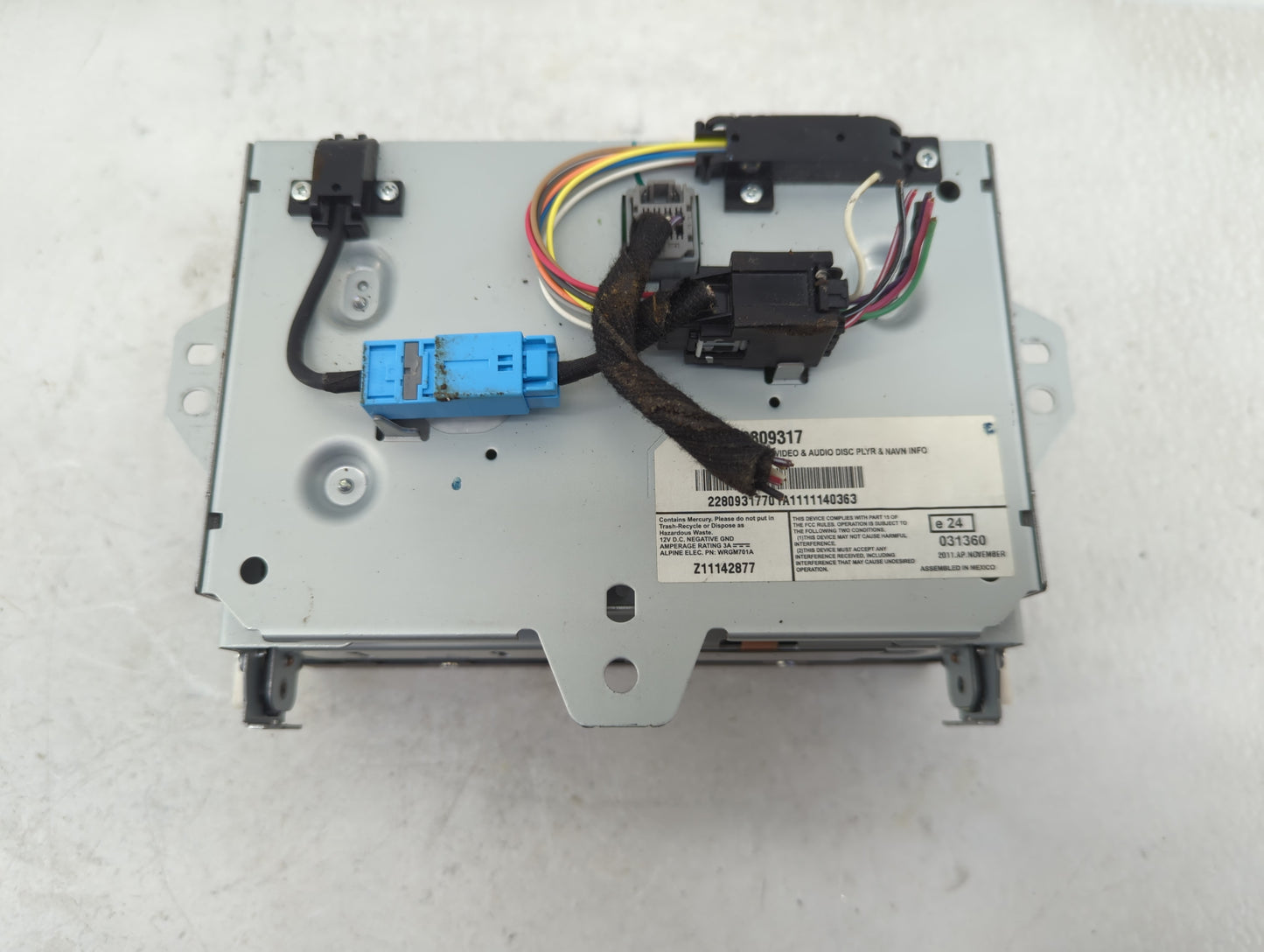 2008-2015 Cadillac Cts Information Display Screen - Oemusedautoparts1.com