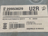 2012-2014 Cadillac Cts Radio AM FM Cd Player Receiver Replacement P/N:20953629 Fits Fits 2012 2013 2014 OEM Used Auto Parts 