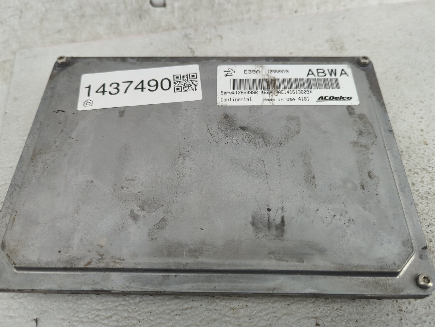 2014-2015 Cadillac Cts PCM Engine Control Computer ECU ECM PCU OEM P/N:12659670 12653998 Fits Fits 2013 2014 2015 2016 OEM U