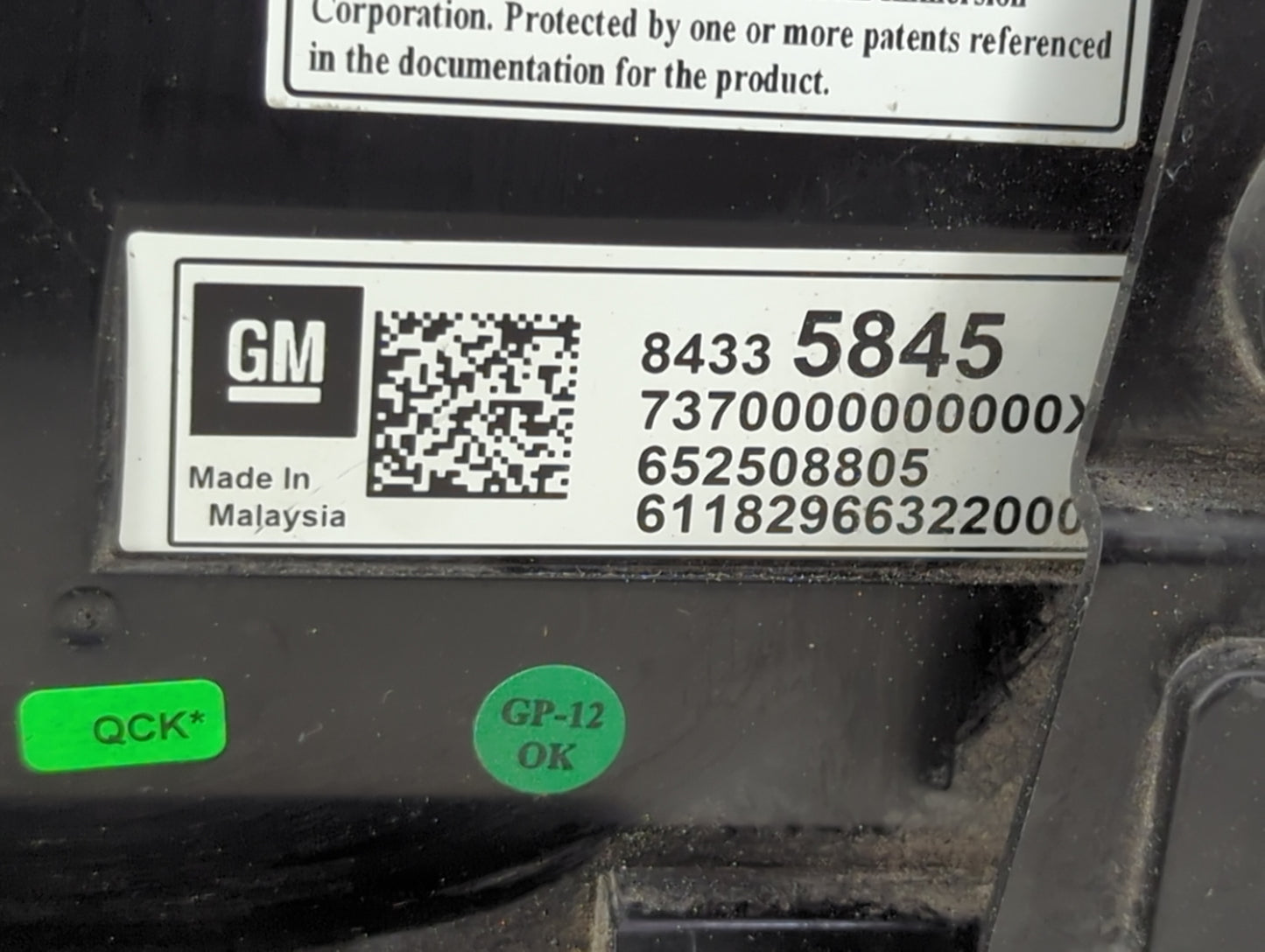 2014 Cadillac Cts Information Display Screen - Oemusedautoparts1.com