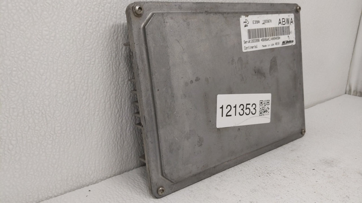 2014-2015 Cadillac Cts PCM Engine Control Computer ECU ECM PCU OEM OEM Used Auto Parts - Oemusedautoparts1.com