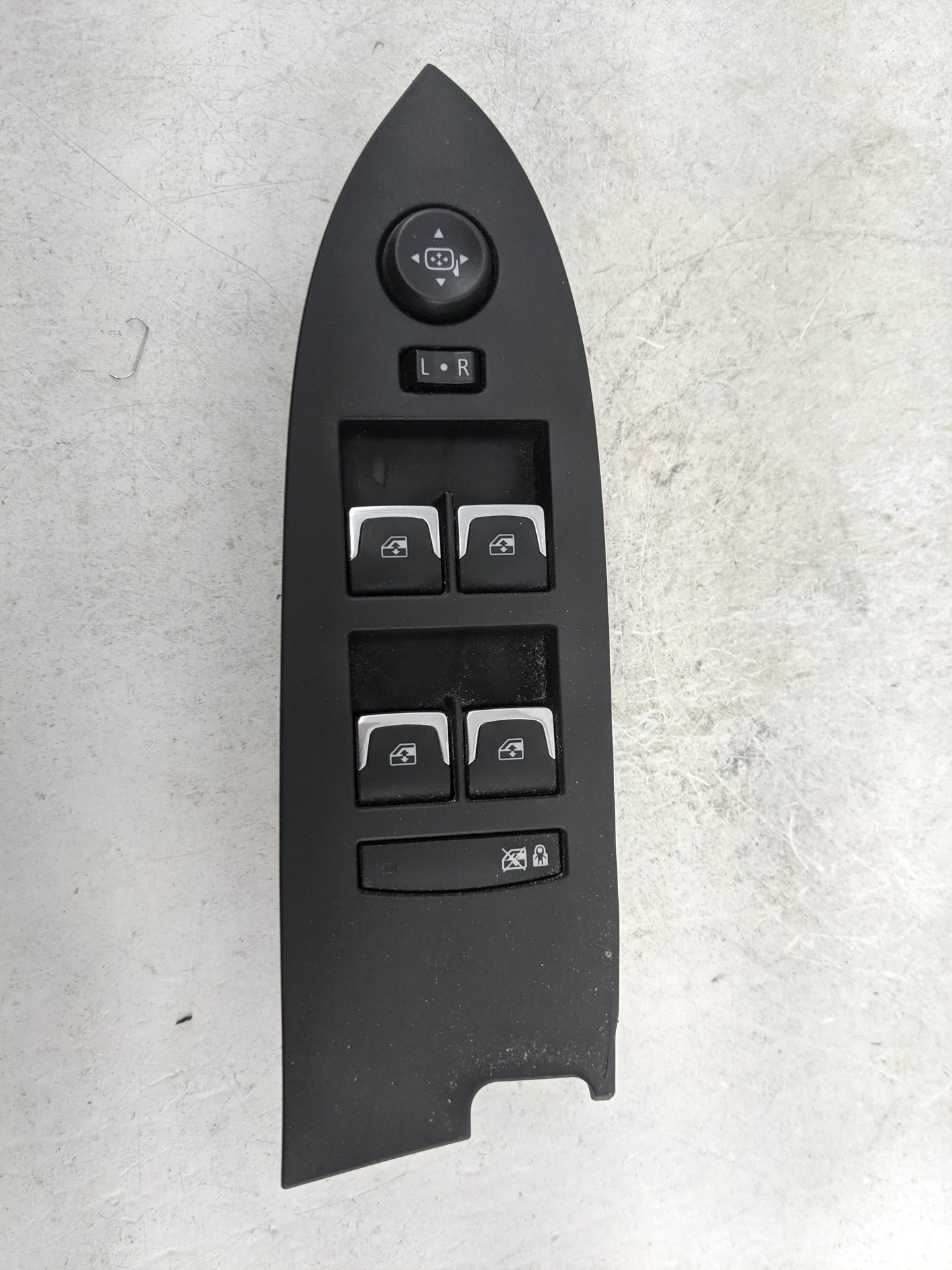 2014-2019 Cadillac Cts Master Power Window Switch Replacement Driver Side Left P/N:1593563X-01-MK Fits OEM Used Auto Parts -