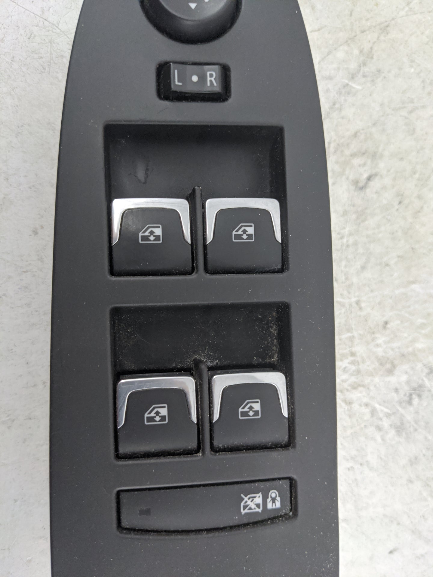 2014-2019 Cadillac Cts Master Power Window Switch Replacement Driver Side Left P/N:1593563X-01-MK Fits OEM Used Auto Parts -