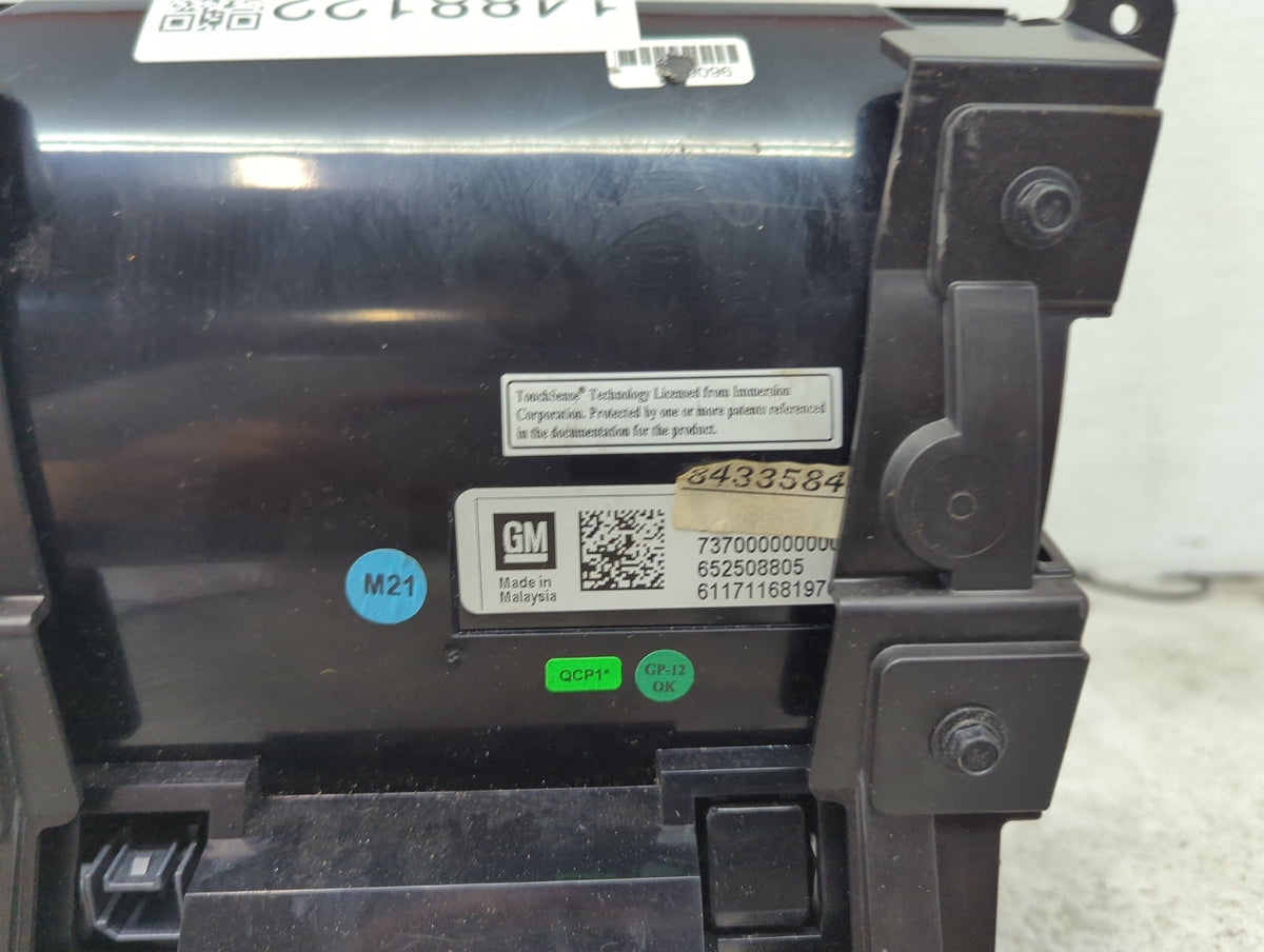 2014 Cadillac Cts Information Radio Display Screen 1488122 - Oemusedautoparts1.com