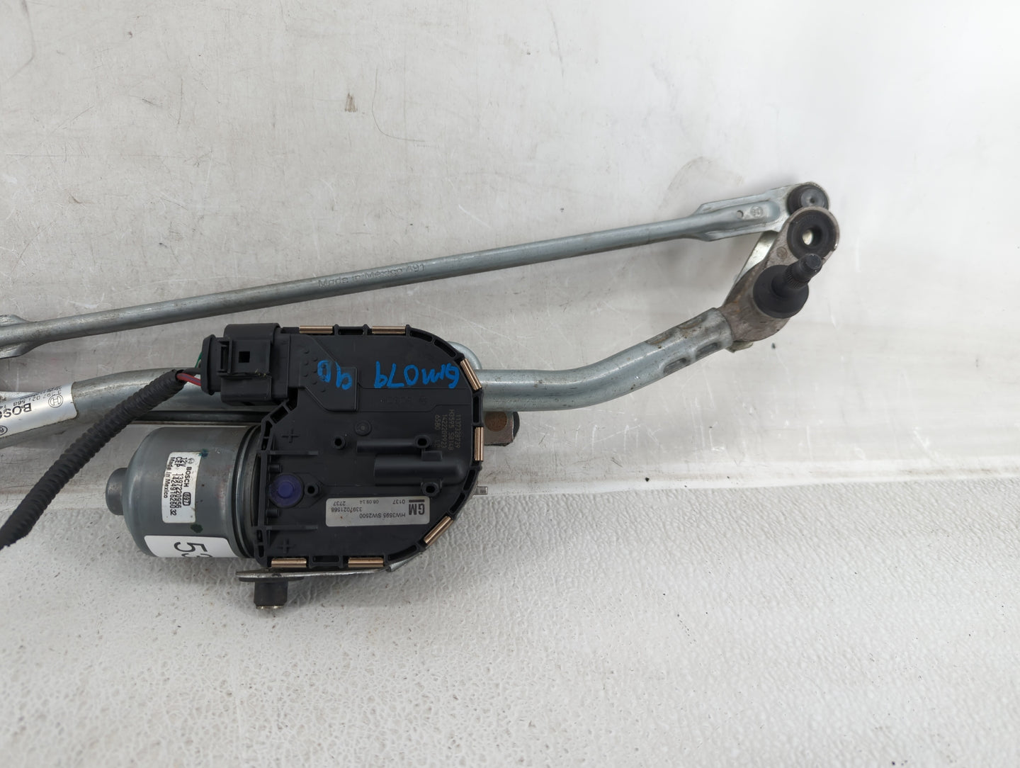 2008-2015 Cadillac Cts Front Windshield Wiper Motor P/N:33970215681801311000 Fits Fits 2008 2009 2010 2011 2012 2013 2014 20
