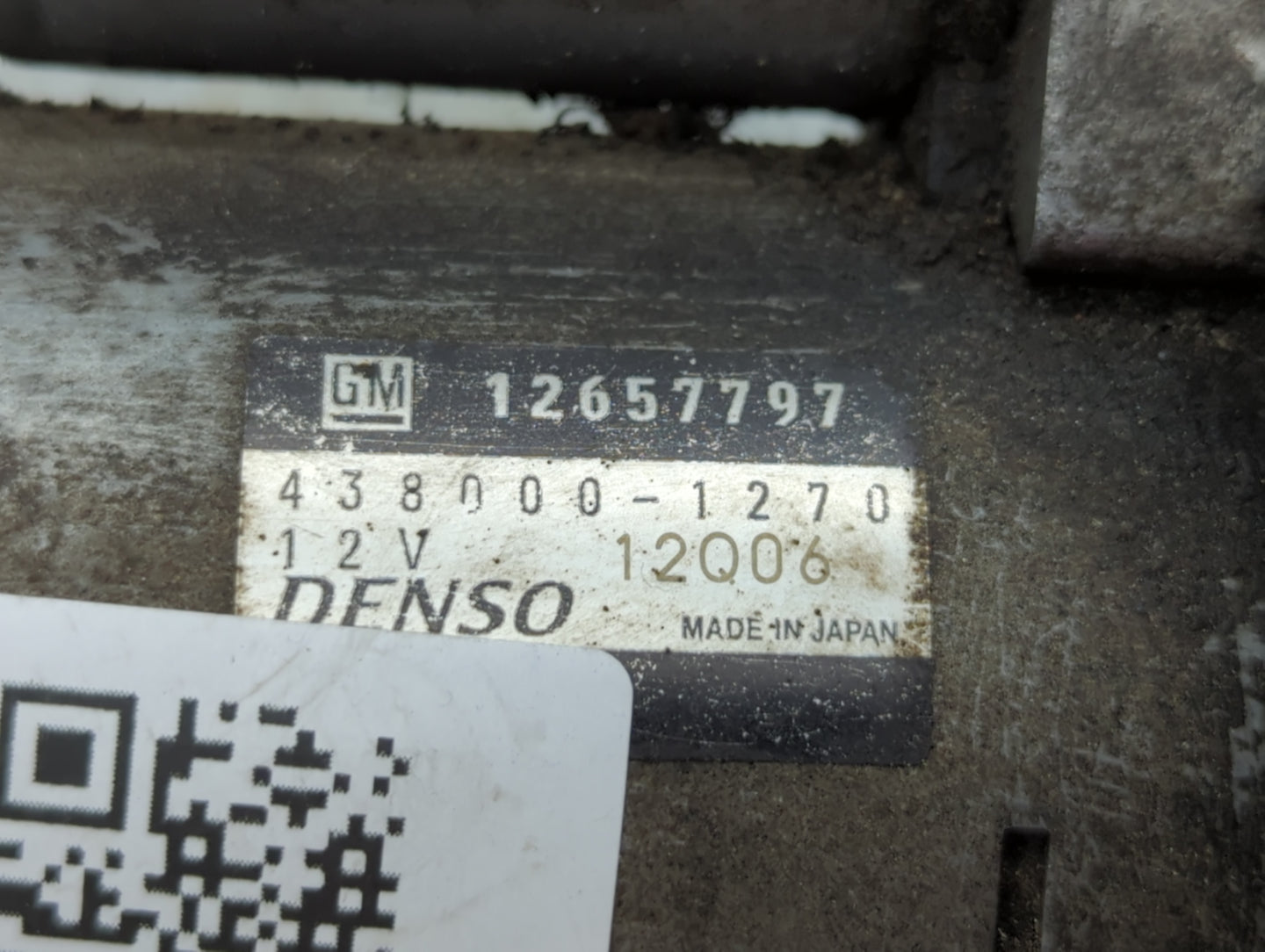 2014-2015 Cadillac Cts Car Starter Motor Solenoid OEM P/N:438000-1270 12657797 Fits OEM Used Auto Parts - Oemusedautoparts1.