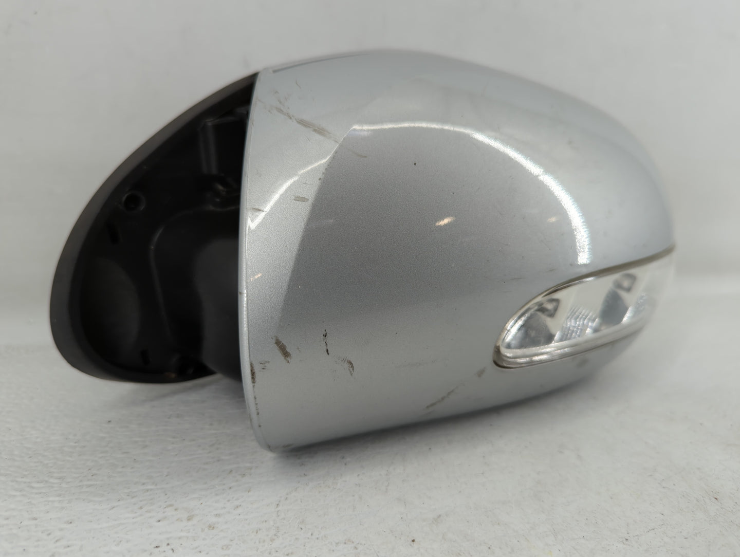 2014 Cadillac Cts Driver Left Side View Manual Door Mirror Grey - Oemusedautoparts1.com