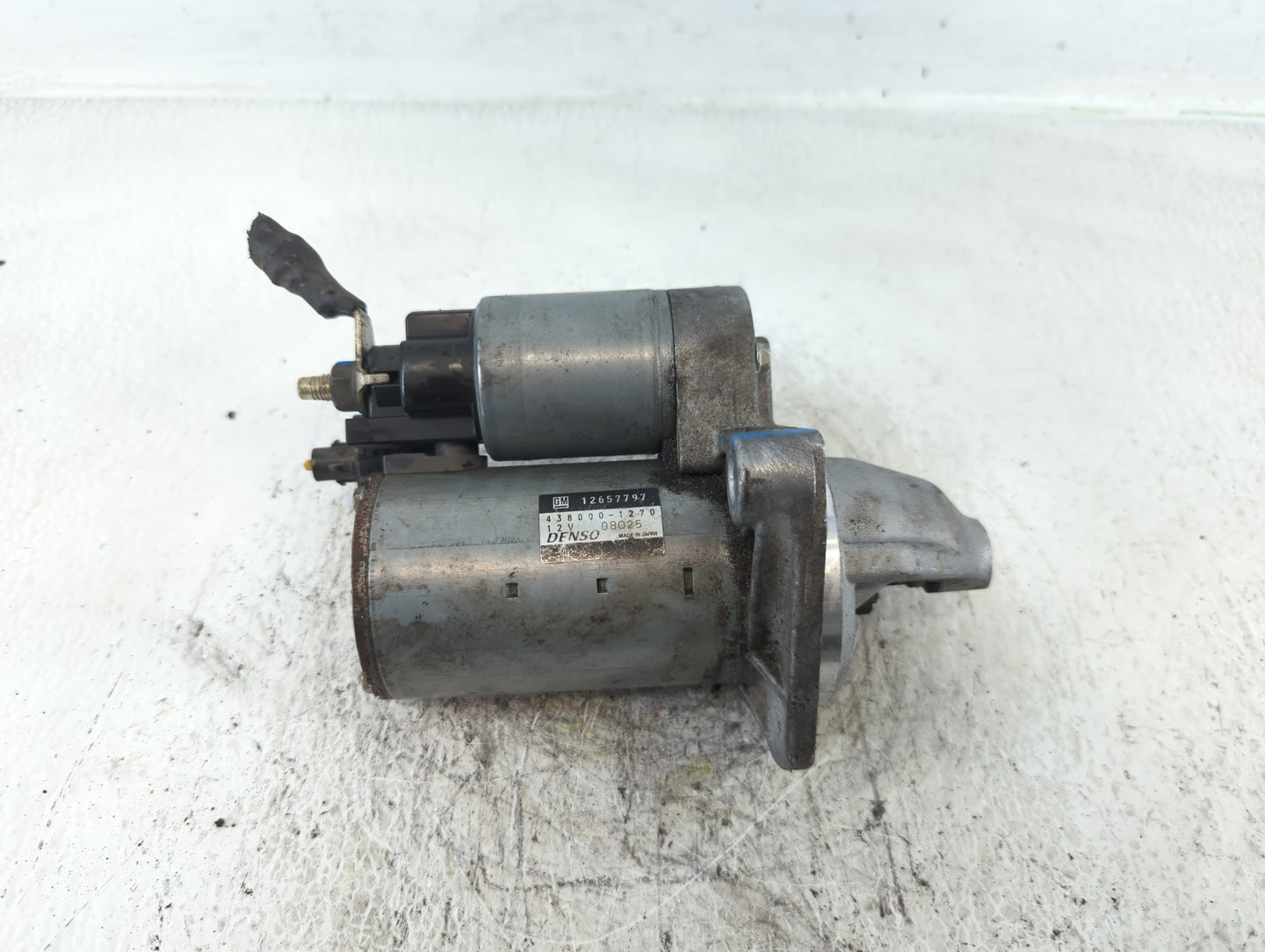 2014-2015 Cadillac Cts Car Starter Motor Solenoid OEM P/N:438000-1270 12657797 Fits OEM Used Auto Parts - Oemusedautoparts1.
