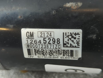 2008-2015 Cadillac Cts Car Starter Motor Solenoid OEM P/N:12645298 M000T23871ZC Fits Fits 2008 2009 2010 2011 2012 2013 2014 2015 OEM Used Auto Parts