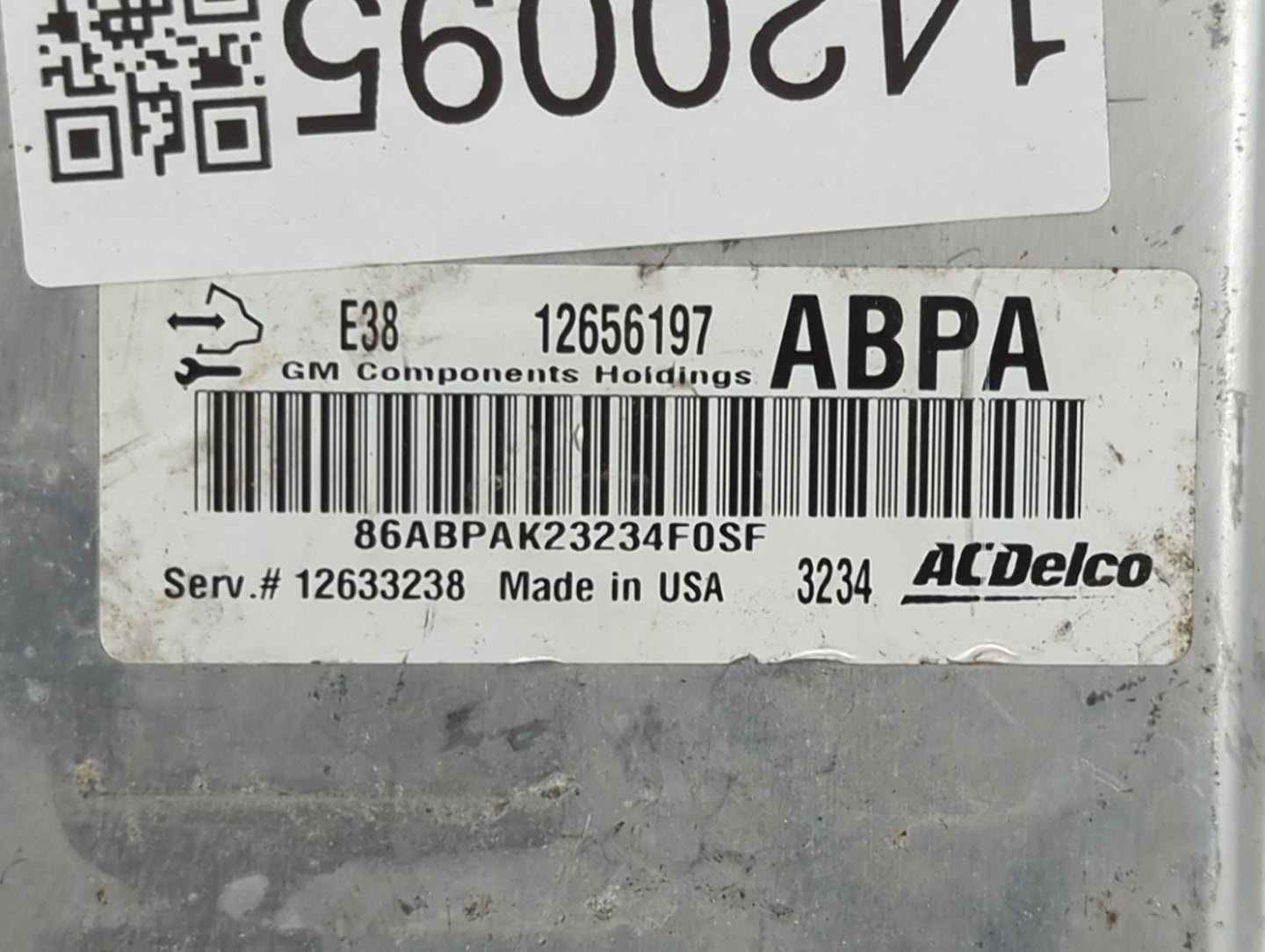 2010-2014 Cadillac Escala PCM Engine Control Computer ECU ECM PCU OEM P/N:12656197 12633238 Fits OEM Used Auto Parts - Oemus