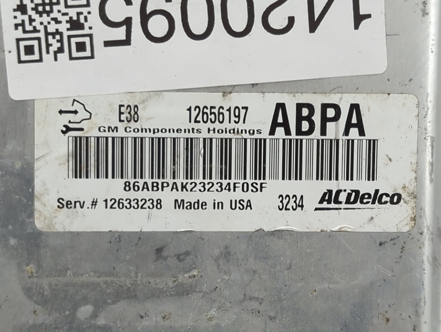 2010-2014 Cadillac Escala PCM Engine Control Computer ECU ECM PCU OEM P/N:12656197 12633238 Fits OEM Used Auto Parts - Oemus