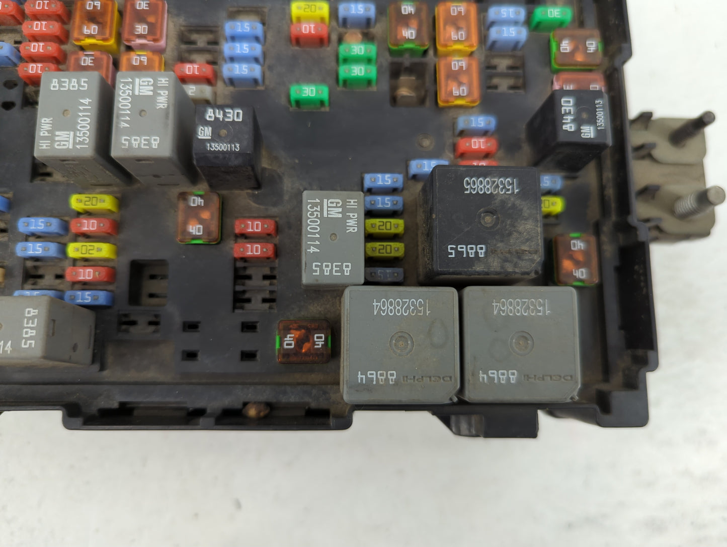 2010-2014 Cadillac Escalade Fusebox Fuse Box Panel Relay Module P/N:25941368 Fits Fits 2010 2011 2012 2013 2014 OEM Used Aut