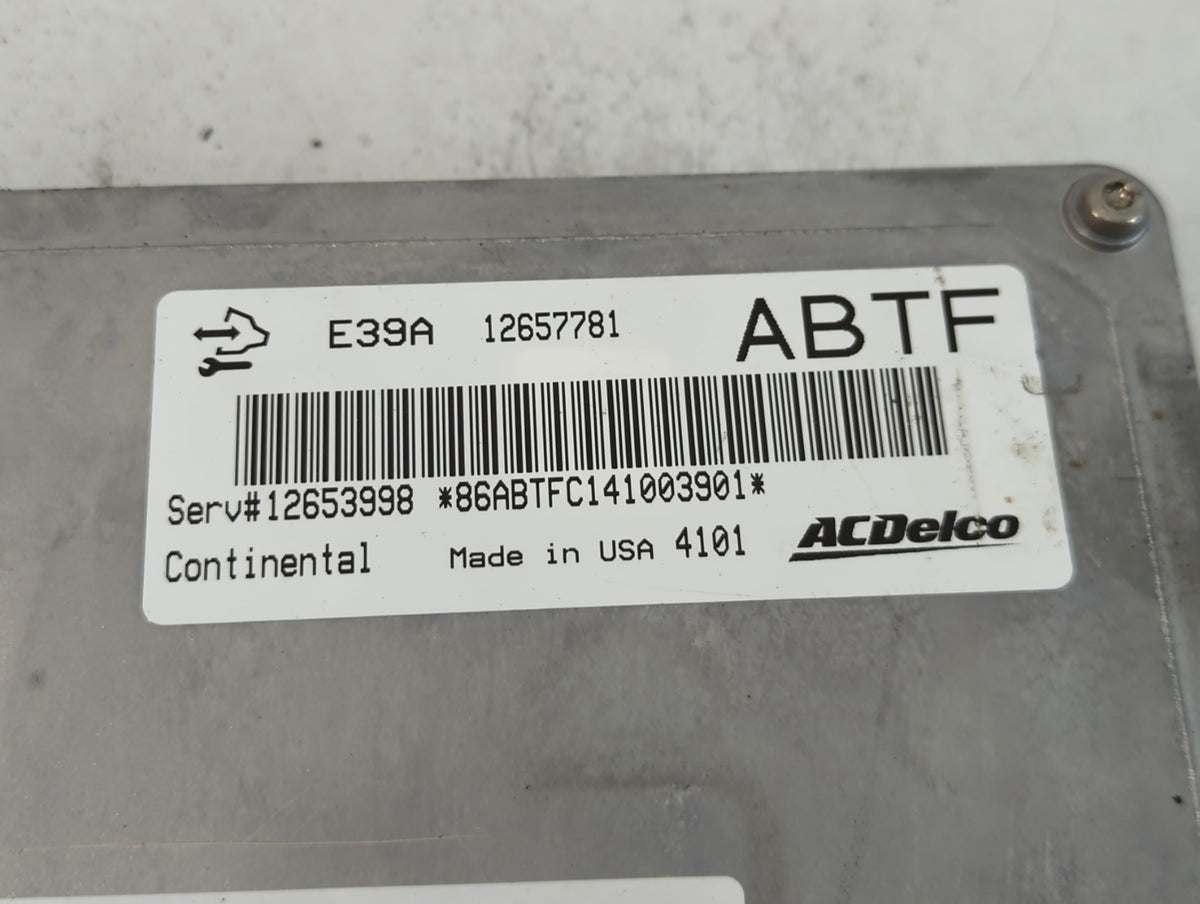 2013-2016 Cadillac Srx PCM Engine Control Computer ECU ECM PCU OEM P/N:12657781 Fits 2013 2014 2015 2016 OEM Used Auto Parts