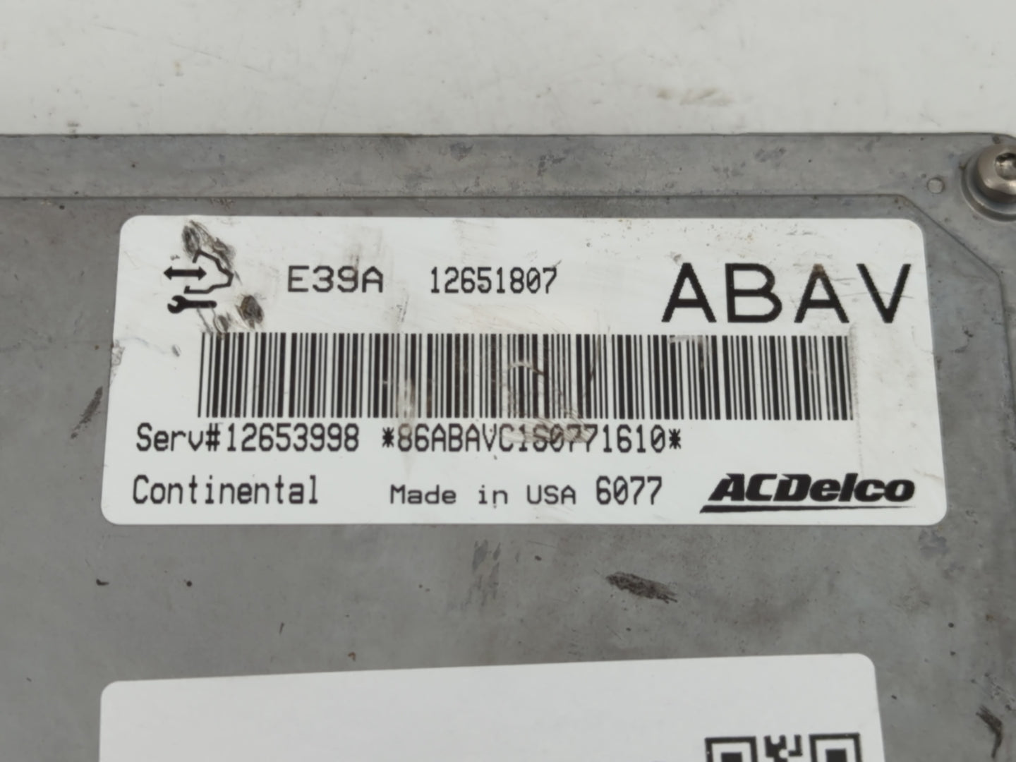 2013-2016 Cadillac Srx PCM Engine Control Computer ECU ECM PCU OEM P/N:12651807 Fits Fits 2013 2014 2015 2016 OEM Used Auto 