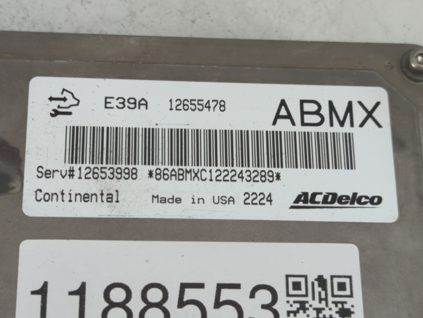 2013-2016 Cadillac Srx PCM Engine Control Computer ECU ECM PCU OEM P/N:12657776 Fits Fits 2013 2014 2015 2016 OEM Used Auto 