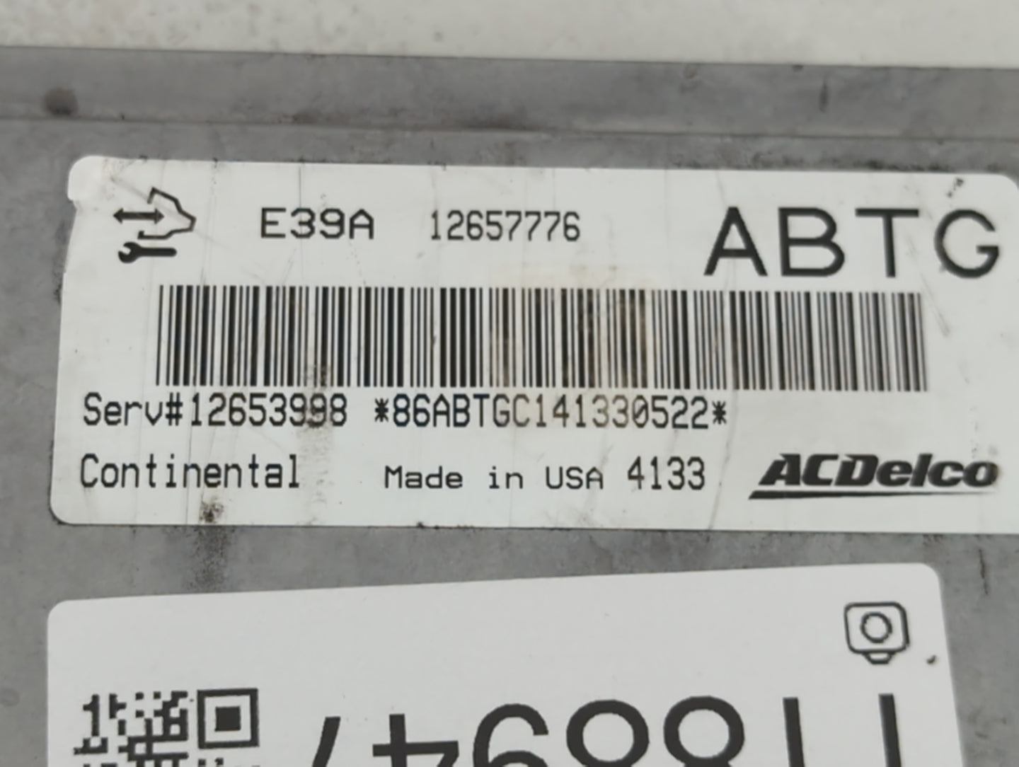 2013-2016 Cadillac Srx PCM Engine Control Computer ECU ECM PCU OEM P/N:12657776 12655478 Fits Fits 2013 2014 2015 2016 OEM U