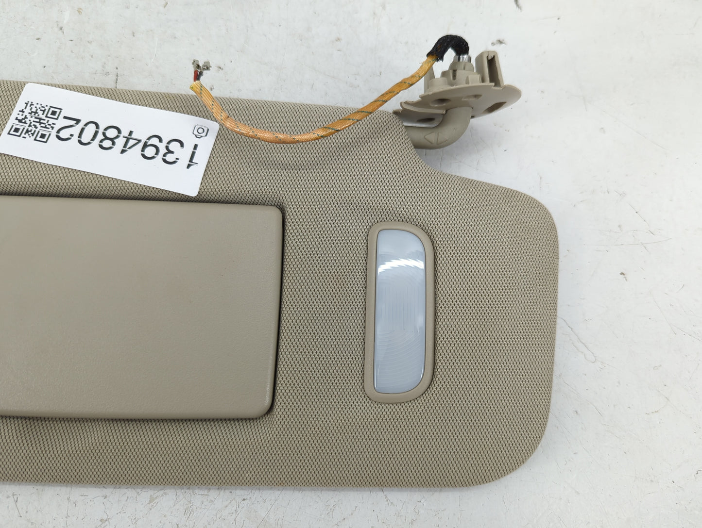 2010-2014 Cadillac Srx Sun Visor Shade Replacement Passenger Right Mirror Fits Fits 2010 2011 2012 2013 2014 OEM Used Auto P