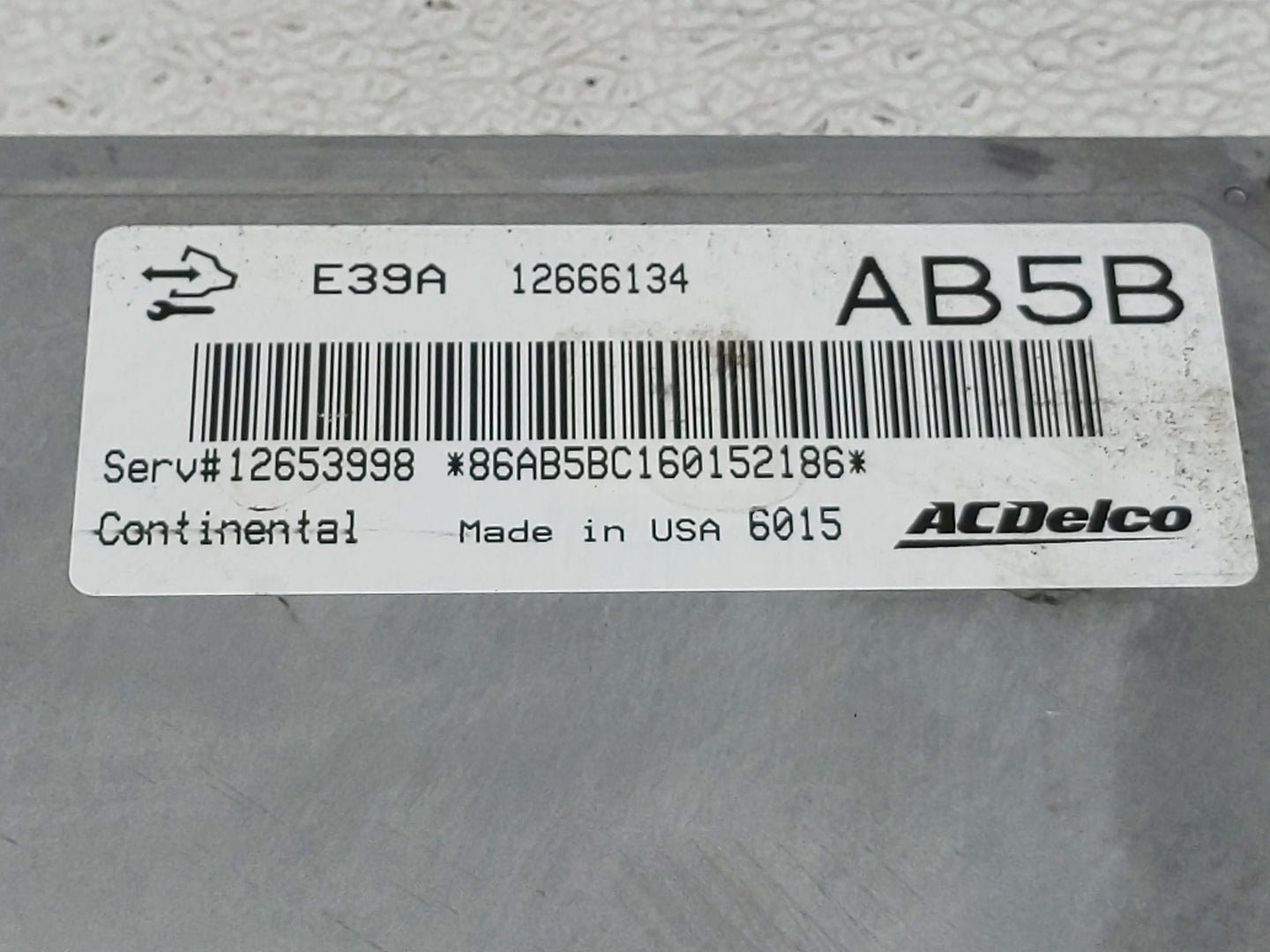 2013-2016 Cadillac Srx PCM Engine Control Computer ECU ECM PCU OEM P/N:12666134 Fits Fits 2013 2014 2015 2016 OEM Used Auto 