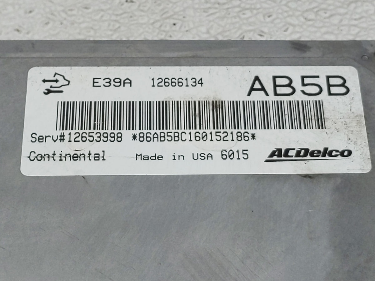 2013-2016 Cadillac Srx PCM Engine Control Computer ECU ECM PCU OEM P/N:12666134 Fits 2013 2014 2015 2016 OEM Used Auto Parts