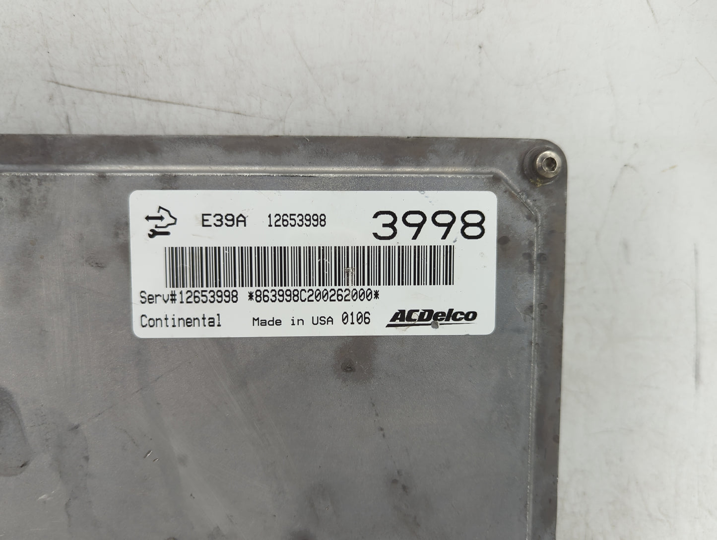 2013-2016 Cadillac Srx PCM Engine Control Computer ECU ECM PCU OEM P/N:12653998 Fits Fits 2013 2014 2015 2016 OEM Used Auto 