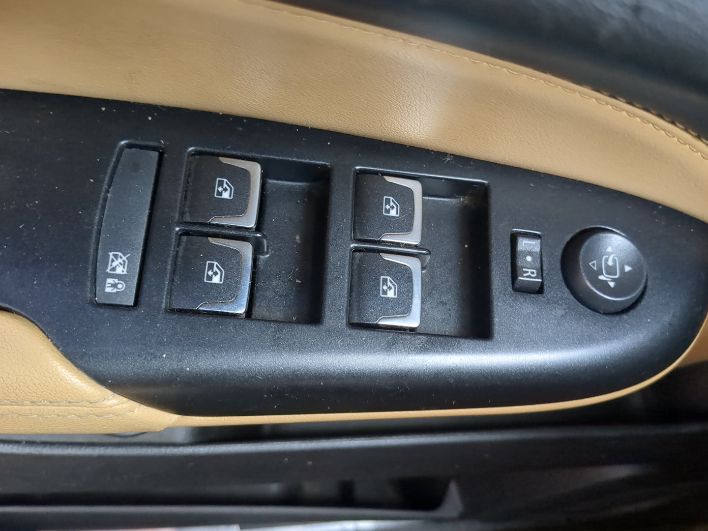 2014-2016 Cadillac Srx Master Power Window Switch Replacement Driver Side Left Fits Fits 2014 2015 2016 OEM Used Auto Parts 