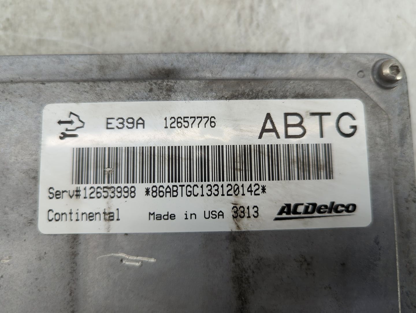 2013-2016 Cadillac Srx PCM Engine Control Computer ECU ECM PCU OEM P/N:12657776 12653998 Fits Fits 2013 2014 2015 2016 OEM U