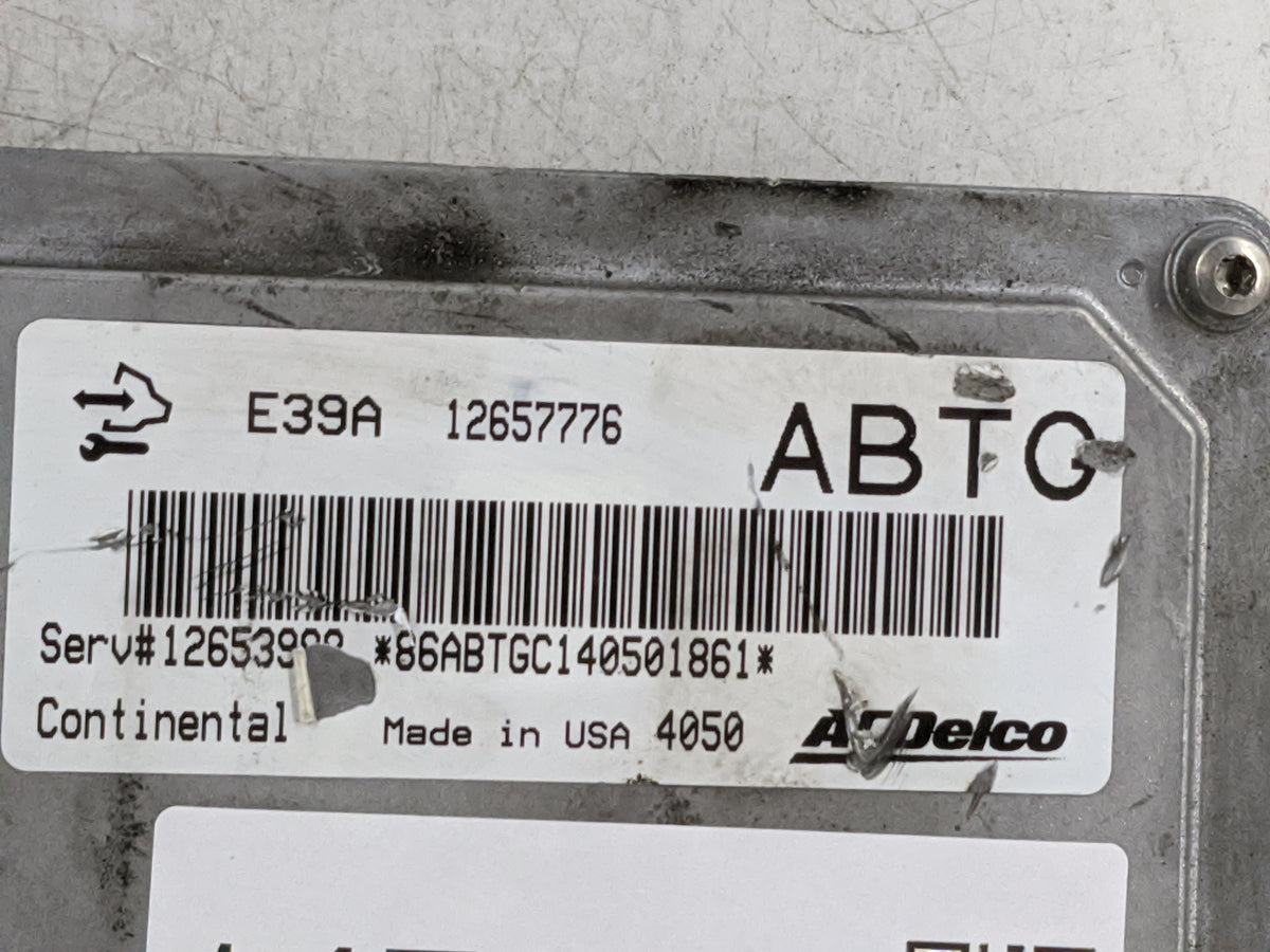 2013-2016 Cadillac Srx PCM Engine Control Computer ECU ECM PCU OEM P/N:12657776 12653980 Fits 2013 2014 2015 2016 OEM Used A