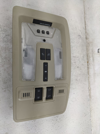 compare product 2014 Cadillac Srx Overhead Roof Console Tan