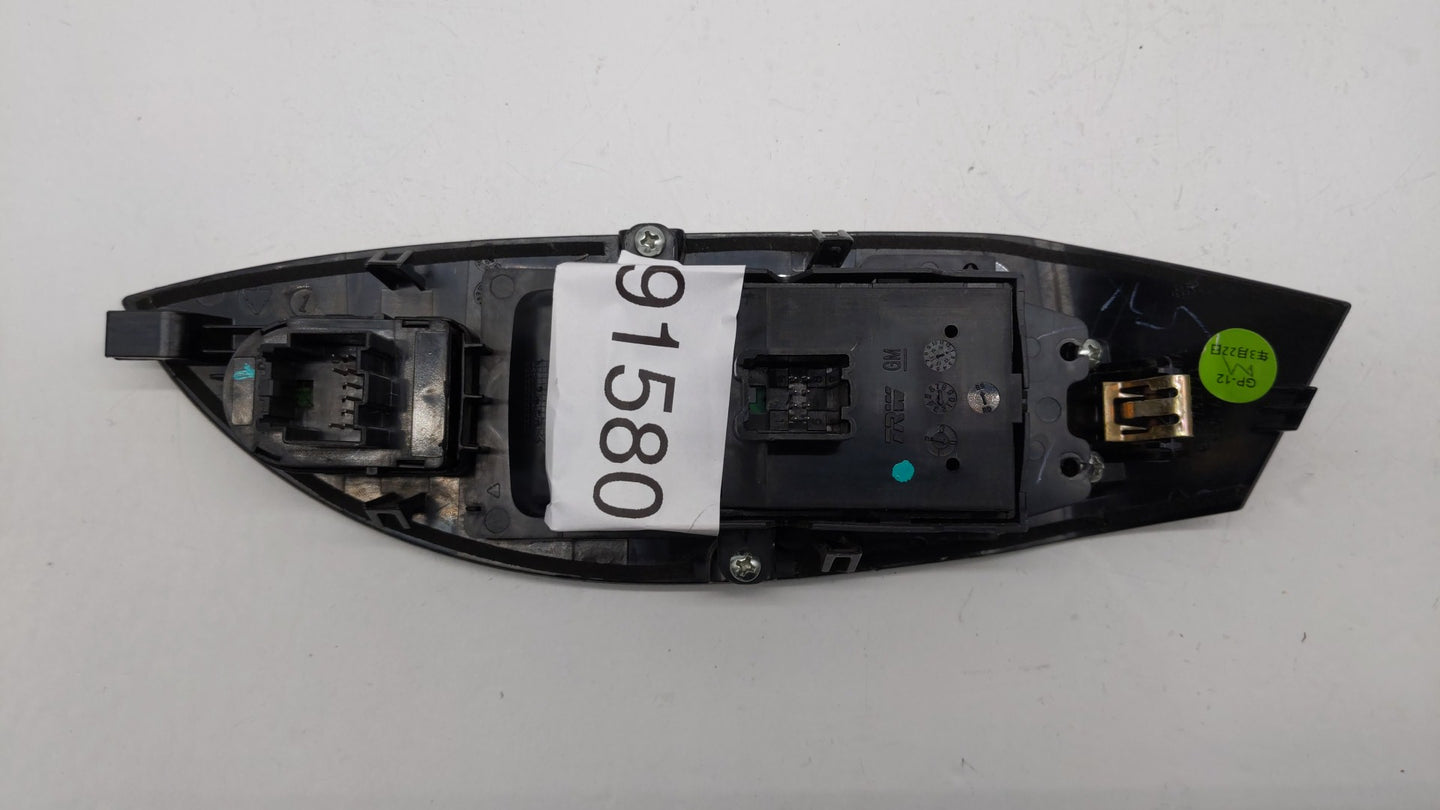 2013-2016 Cadillac Srx Master Power Window Switch Replacement Driver Side Left P/N:23204015 20962473 Fits OEM Used Auto Part