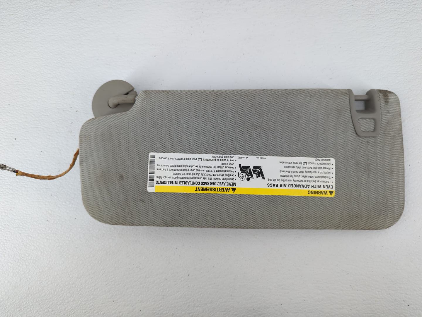 2010-2014 Cadillac Srx Sun Visor Shade Replacement Passenger Right Mirror Fits Fits 2010 2011 2012 2013 2014 OEM Used Auto P