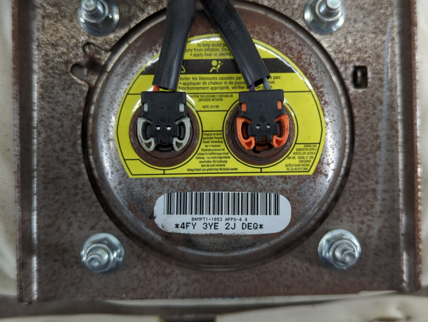 2014-2016 Cadillac Srx Air Bag Passenger Right Dashboard Oem - Oemusedautoparts1.com