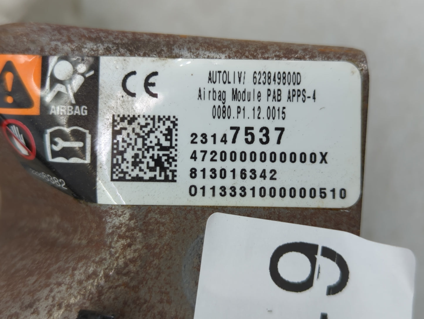 2014-2016 Cadillac Srx Air Bag Passenger Right Dashboard Oem - Oemusedautoparts1.com
