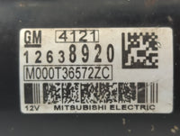 2010-2016 Cadillac Srx Car Starter Motor Solenoid OEM P/N:M000T36572ZC 12638920 Fits OEM Used Auto Parts - Oemusedautoparts1