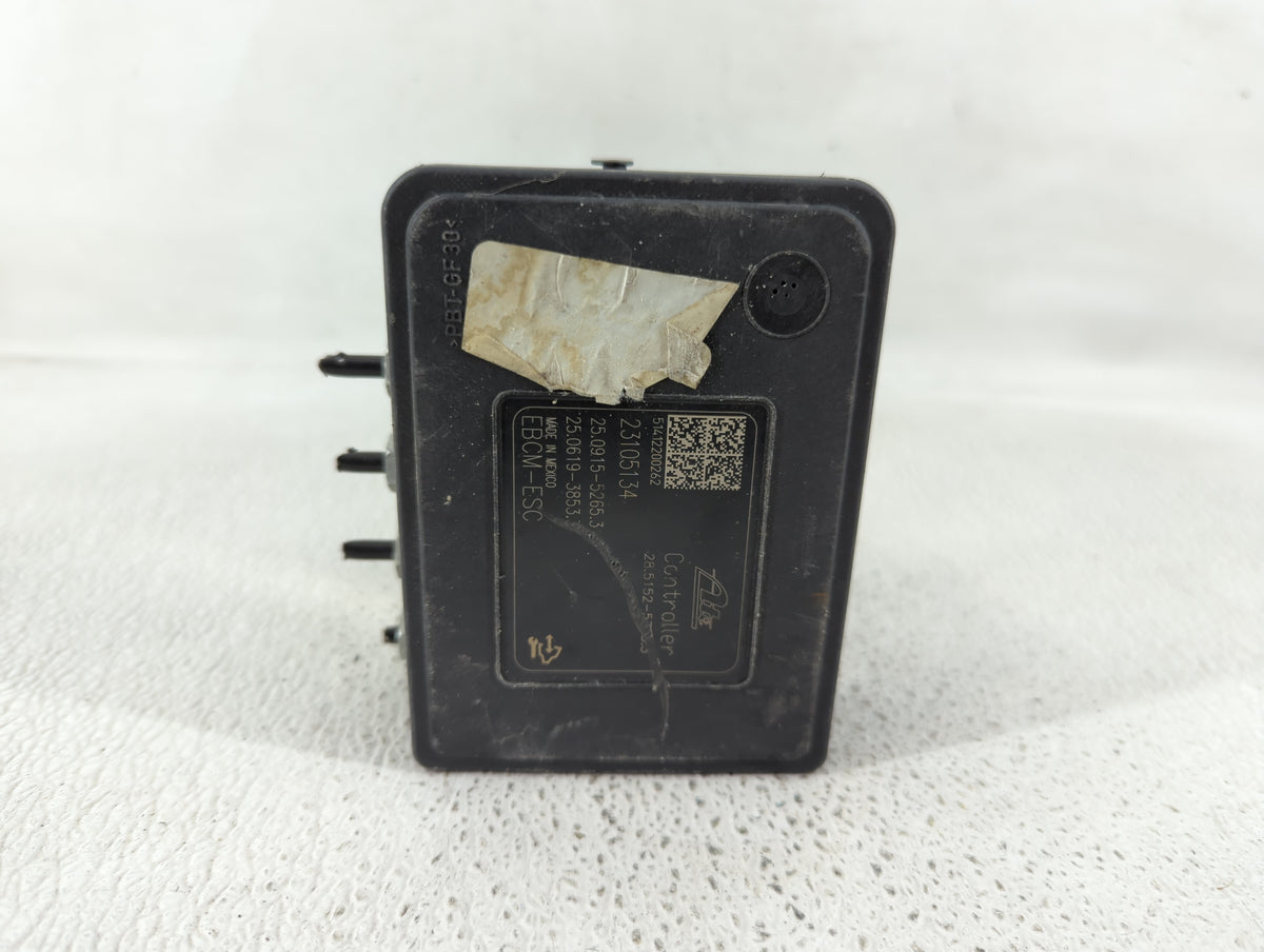 2013-2014 Cadillac Xts Anti-Lock Brake ABS Pump Module Actuator OEM P/N:23105132 Fits Fits 2013 2014 OEM Used Auto Parts - O