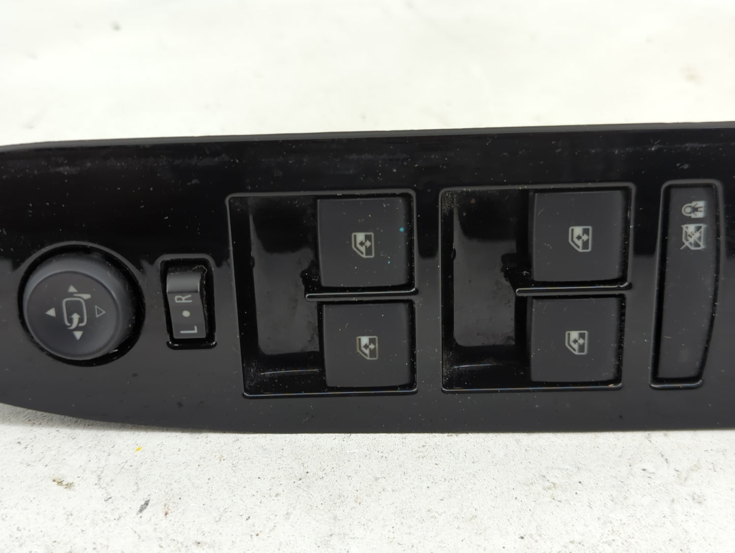 2013-2014 Cadillac Xts Master Power Window Switch Replacement Driver Side Left P/N:84139693 Fits Fits 2013 2014 OEM Used Aut
