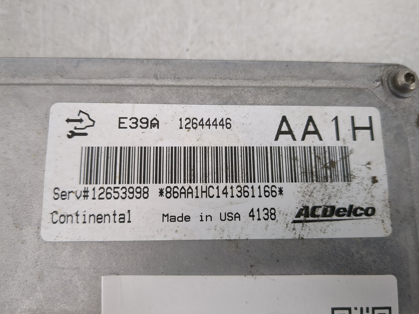 2013-2016 Cadillac Xts PCM Engine Control Computer ECU ECM PCU OEM P/N:12644446 12653998 Fits Fits 2013 2014 2015 2016 OEM U