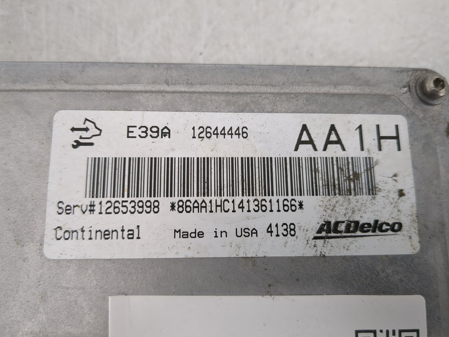 2013-2016 Cadillac Xts PCM Engine Control Computer ECU ECM PCU OEM P/N:12644446 12653998 Fits Fits 2013 2014 2015 2016 OEM U