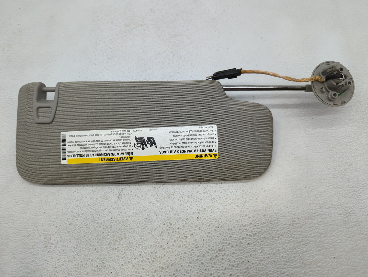2013-2017 Cadillac Xts Sun Visor Shade Replacement Driver Left Mirror Fits Fits 2013 2014 2015 2016 2017 OEM Used Auto Parts