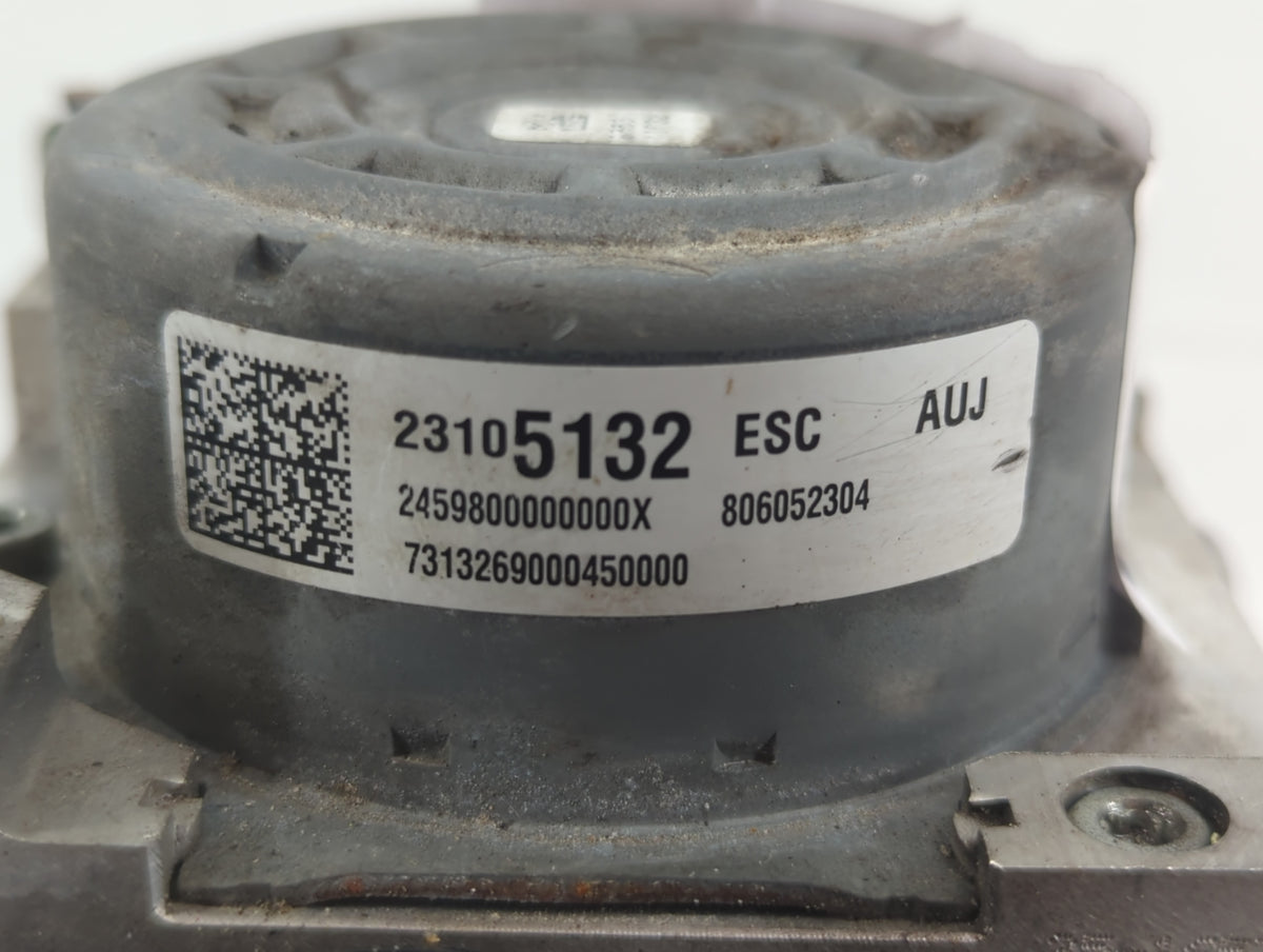 2013-2014 Cadillac Xts Anti-Lock Brake ABS Pump Module Actuator OEM P/N:23105132 Fits Fits 2013 2014 OEM Used Auto Parts - O