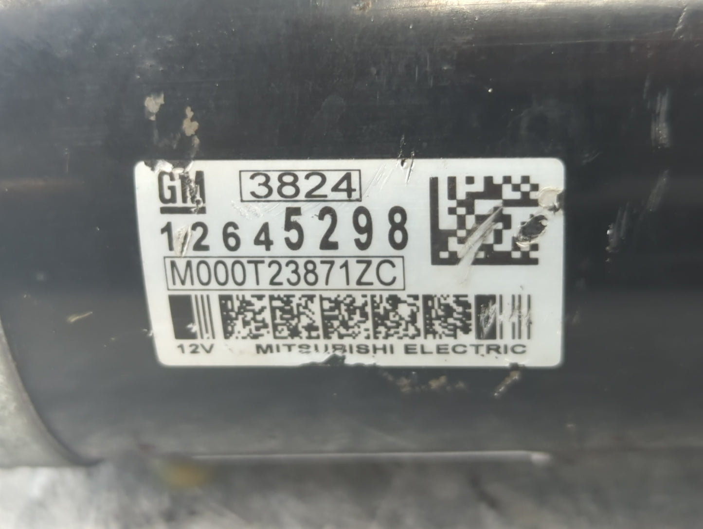 2013-2019 Cadillac Xts Car Starter Motor Solenoid OEM P/N:M000T23871ZC 12645298 Fits OEM Used Auto Parts - Oemusedautoparts1