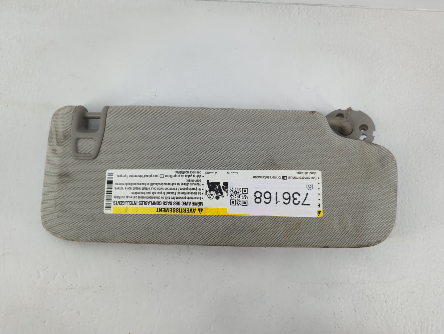 2013-2017 Cadillac Xts Sun Visor Shade Replacement Driver Left Mirror Fits Fits 2013 2014 2015 2016 2017 OEM Used Auto Parts