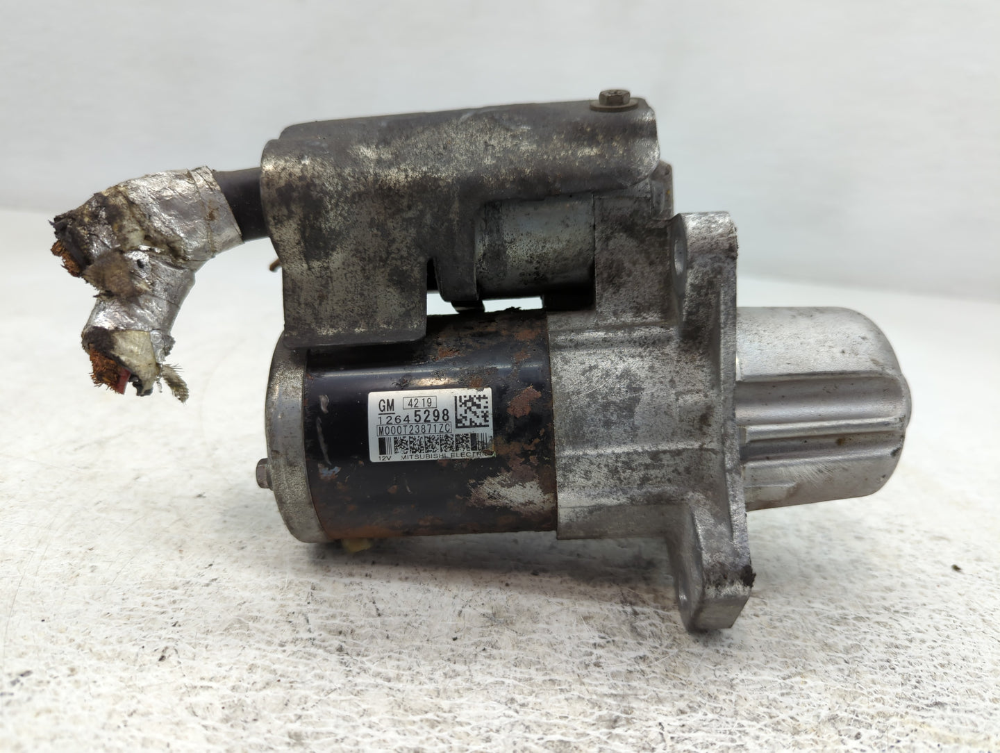 2013-2019 Cadillac Xts Car Starter Motor Solenoid OEM P/N:M000T23871ZC 12645298 Fits OEM Used Auto Parts - Oemusedautoparts1