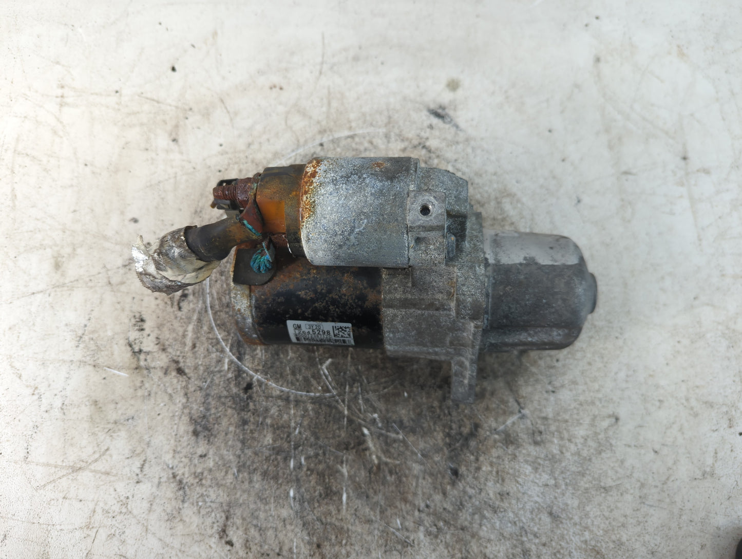 2013-2019 Cadillac Xts Car Starter Motor Solenoid OEM P/N:12645298 Fits OEM Used Auto Parts - Oemusedautoparts1.com
