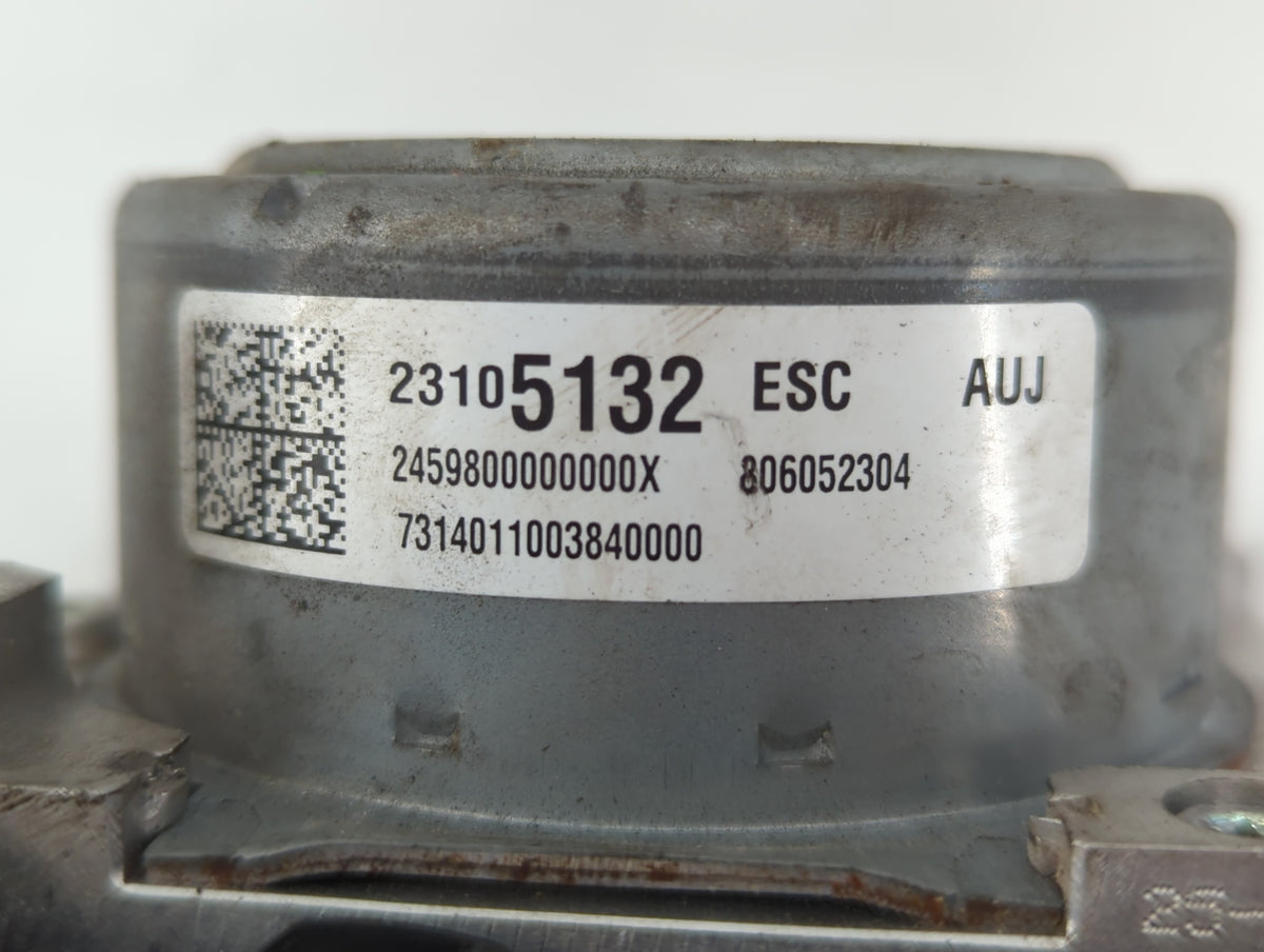 2013-2014 Cadillac Xts Anti-Lock Brake ABS Pump Module Actuator OEM P/N:23105132 Fits Fits 2013 2014 OEM Used Auto Parts - O