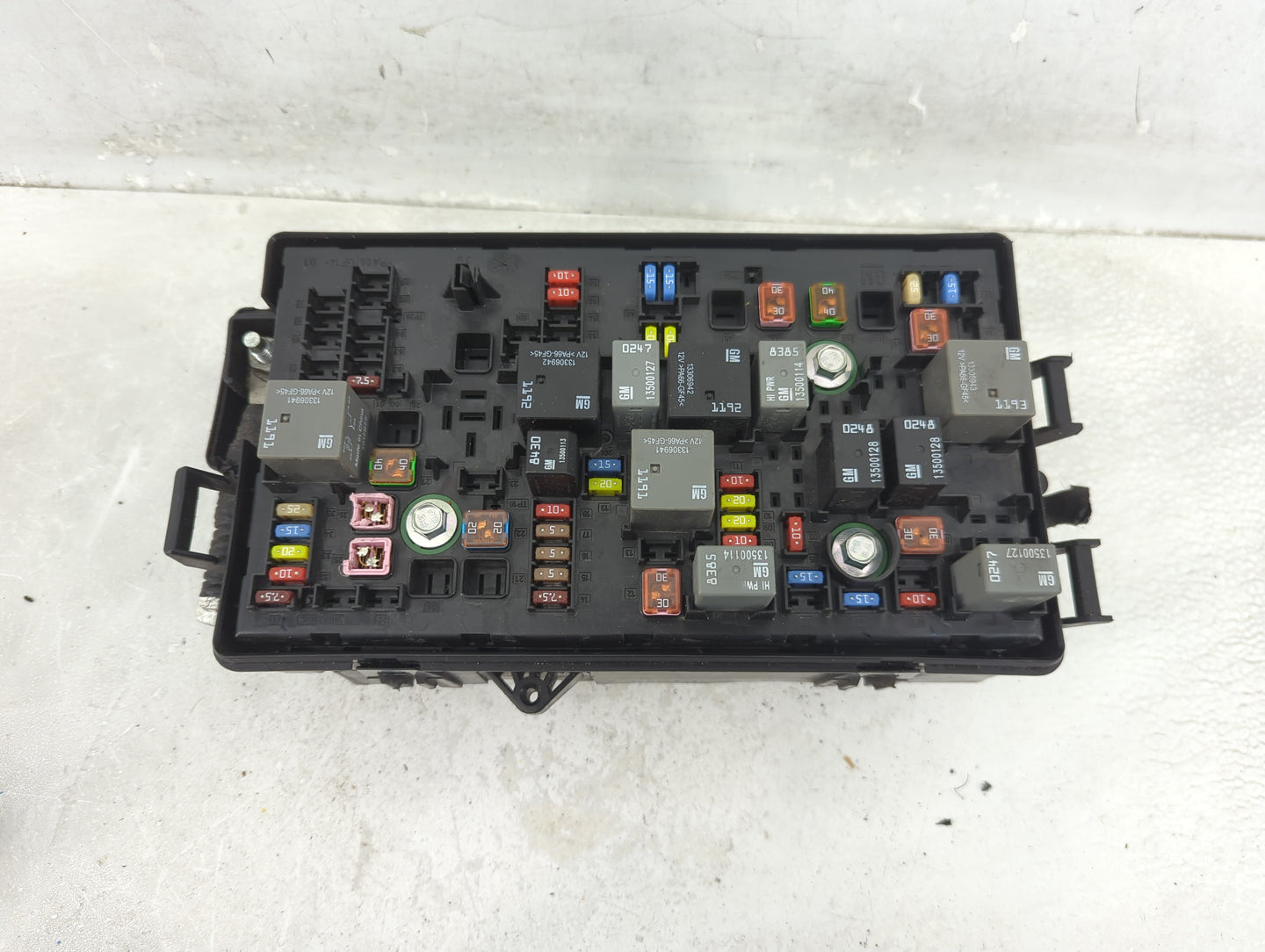 2012-2015 Chevrolet Camaro Fusebox Fuse Box Panel Relay Module P/N:22760635 01 Fits Fits 2012 2013 2014 2015 OEM Used Auto P